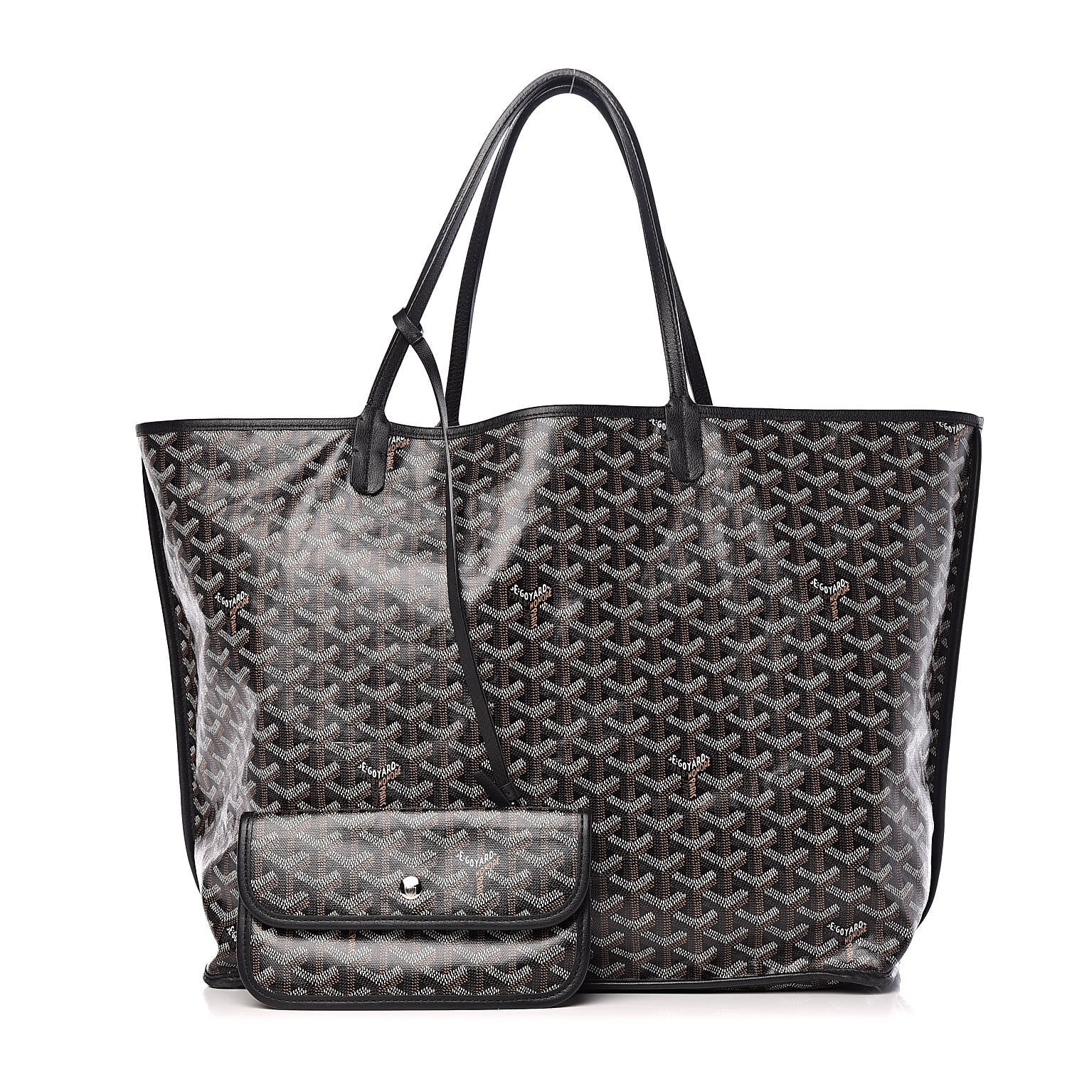 Goyard Goyardine Reversible Anjou GM Black 1 of 15