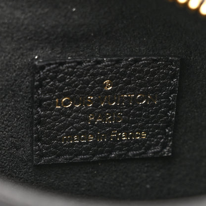 Louis Vuitton Grained Calfskin Studded Monogram Giant Nano Speedy Black 6 of 10