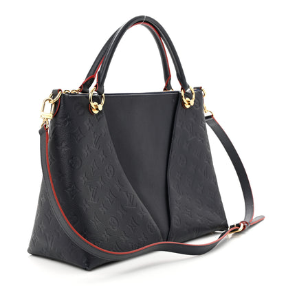 Louis Vuitton Empreinte V Tote MM Marine Rouge 3 of 9