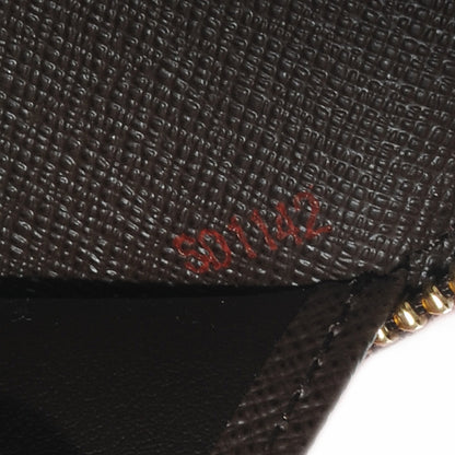 Louis Vuitton Damier Ebene Zippy Organizer Wallet 7 of 7