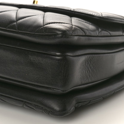 Chanel Lambskin Quilted Medium Trendy CC Flap Dual Handle Bag Black 10 of 12