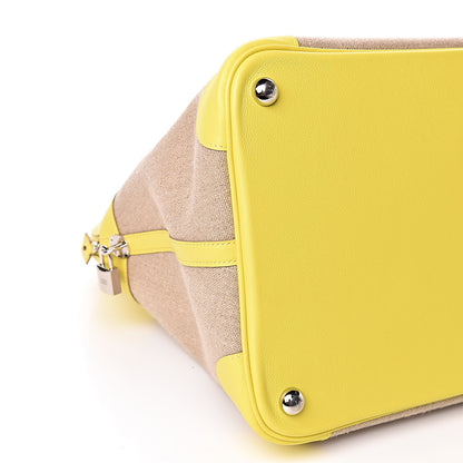 Hermes Toile De Camp Evercolor Bolide 45 Ficelle Lime 7 of 10