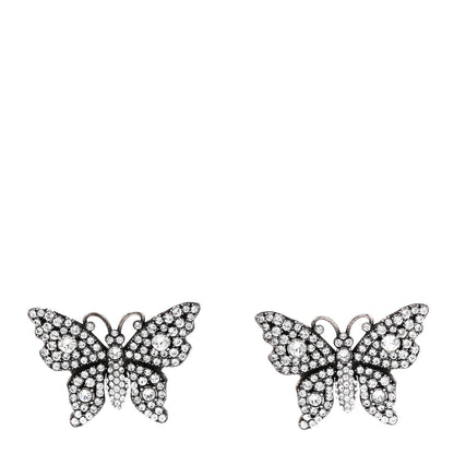 Gucci Crystal Butterfly Stud Earrings 1 of 4