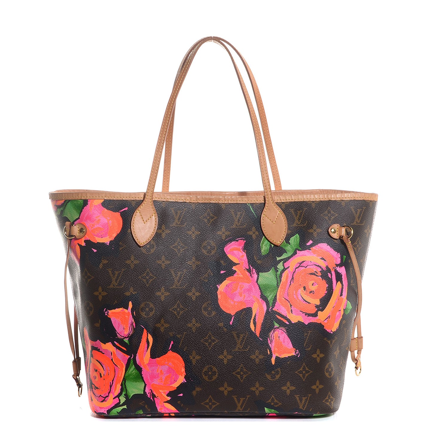 Monogram Roses Neverfull MM
