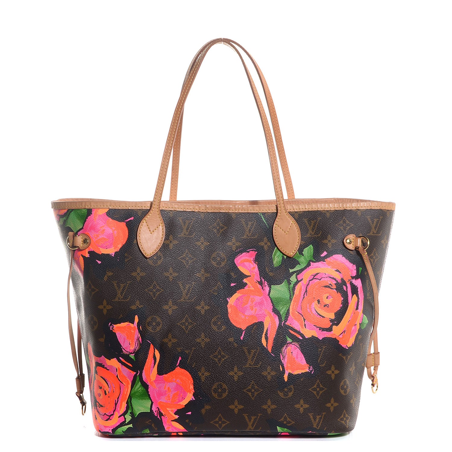 Louis Vuitton Monogram Roses Neverfull MM 1 of 7