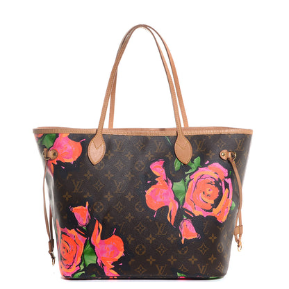 Louis Vuitton Monogram Roses Neverfull MM 1 of 7