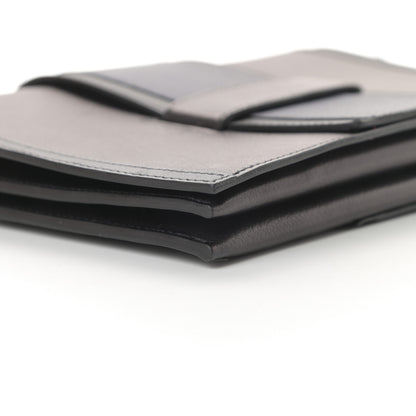 Hermes Evergrain Evercolor H Passant Clutch Bleu Indigo Black Bleu Nuit 9 of 13