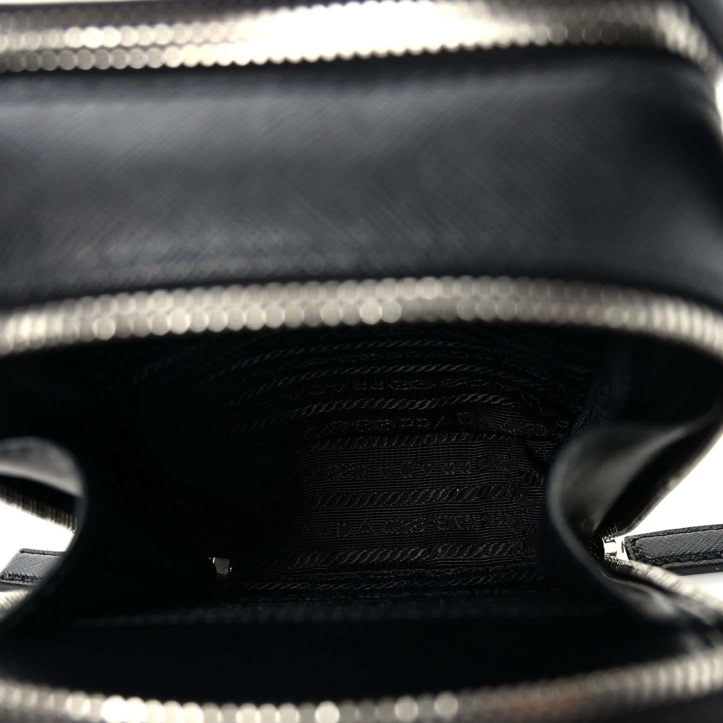 Saffiano Travel Brique Crossbody Messenger Bag Black