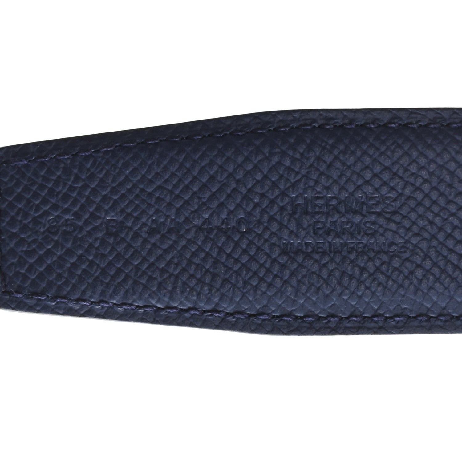Hermes Epsom 32mm Belt Strap 80 32 Bleu Agate Bleu de Prusse 3 of 4