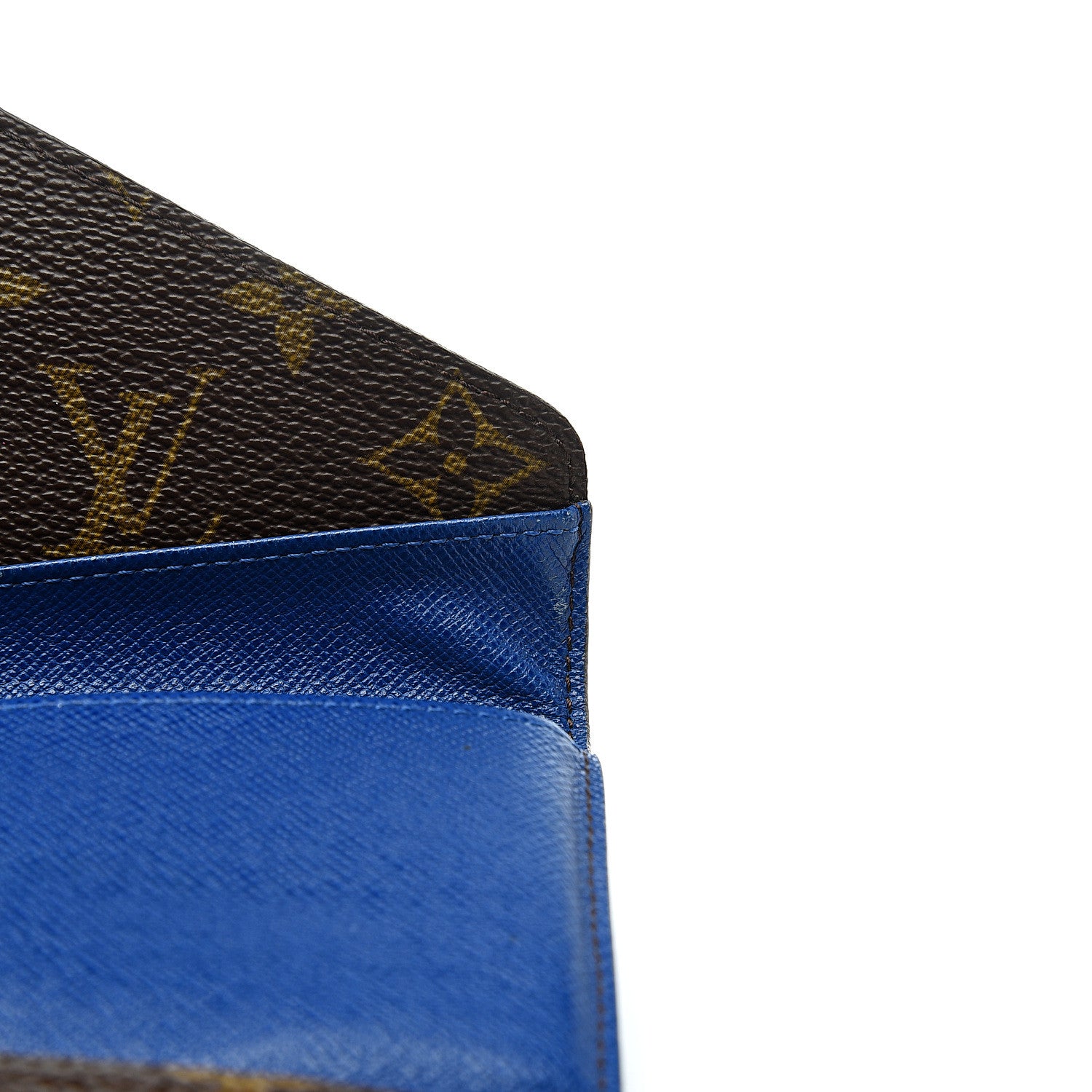 Louis Vuitton Monogram Josephine Wallet Blue 8 of 11
