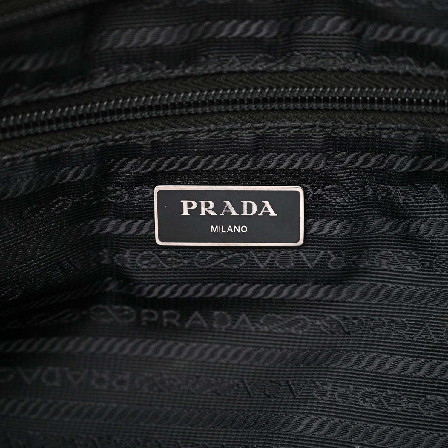 Prada Nylon New Vela Studded Black 6 of 18