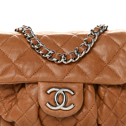 Chanel Washed Lambskin Mini Chain Around Messenger Brown 8 of 11