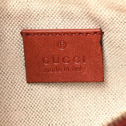 Gucci Monogram Small Craft Tote Red 7 of 11