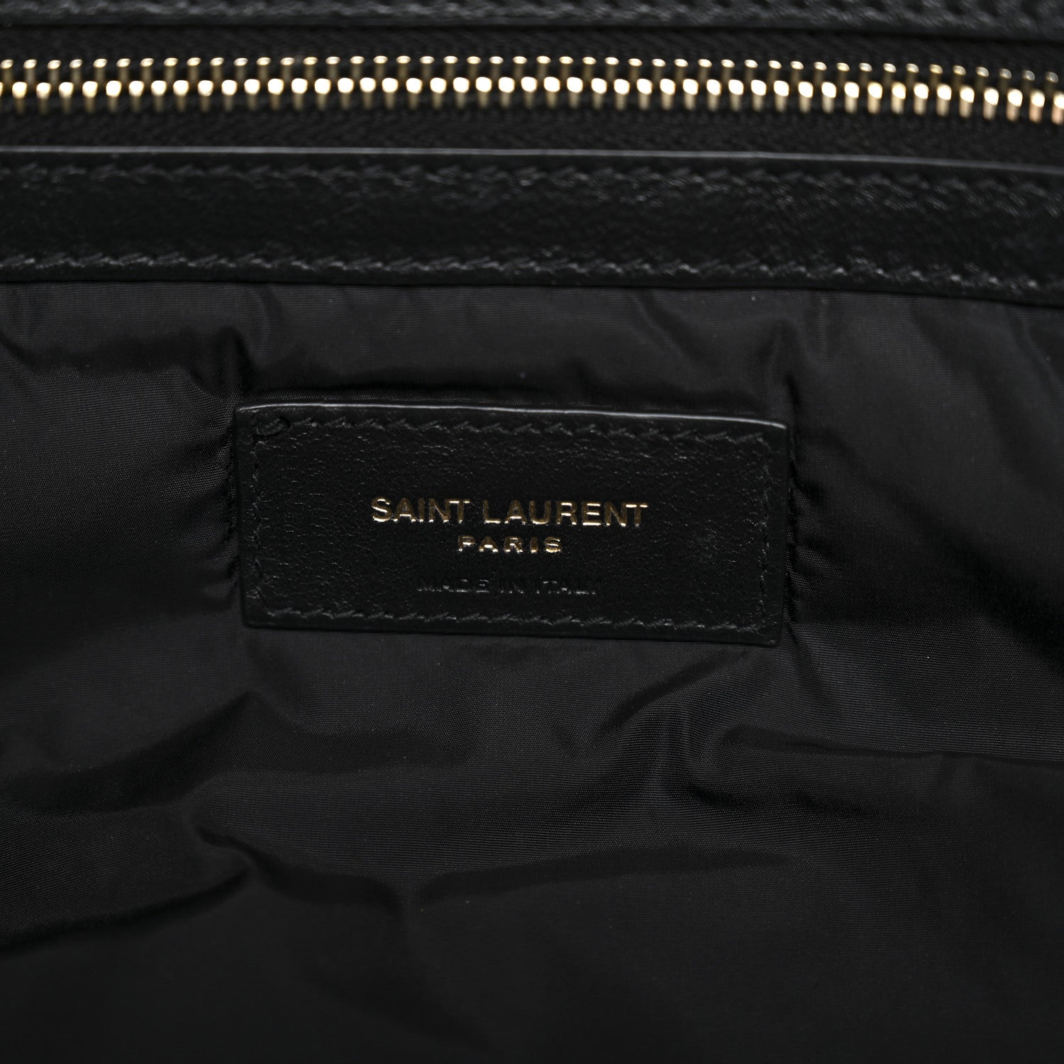 Saint Laurent Nylon Discovery Satchel Black 6 of 12