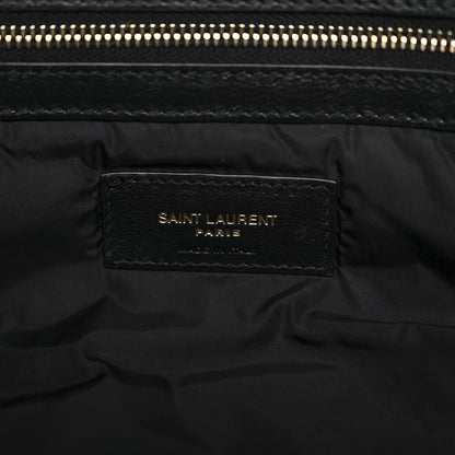 Saint Laurent Nylon Discovery Satchel Black 6 of 12