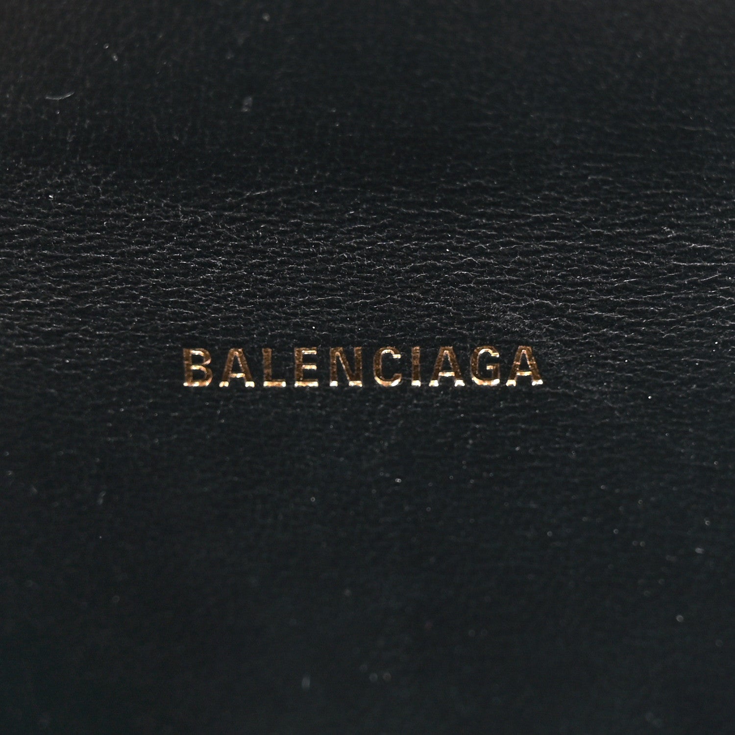 Balenciaga Shiny Box Calfskin Hourglass Top Handle Bag XS Black 6 of 10