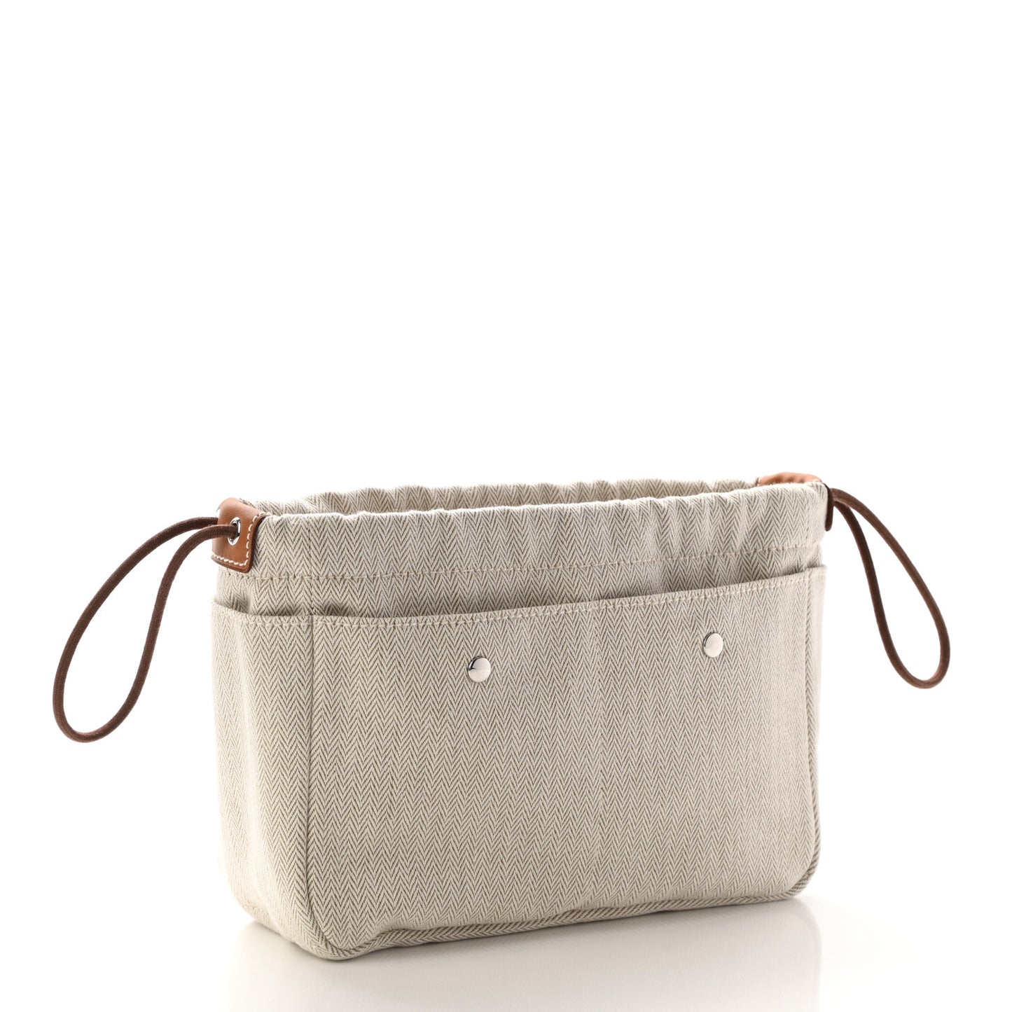 Canvas Barenia Fourbi 20 PM Pouch Naturel Fauve