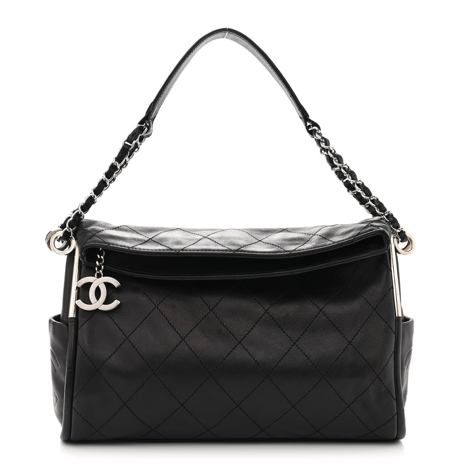 Chanel Lambskin Ultimate Soft Hobo Black 1 of 11