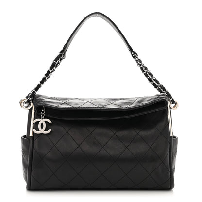 Chanel Lambskin Ultimate Soft Hobo Black 1 of 11