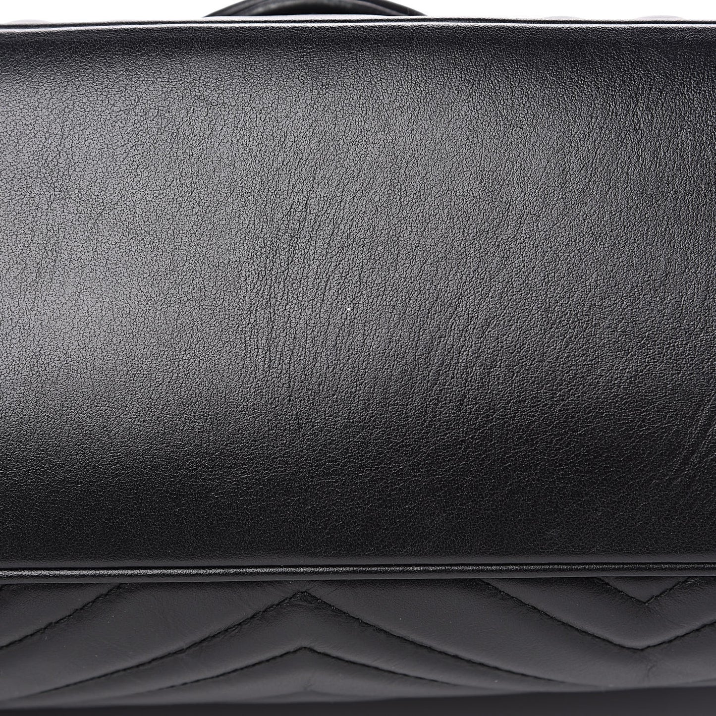 Calfskin Matelasse Large GG Marmont Shoulder Bag Black