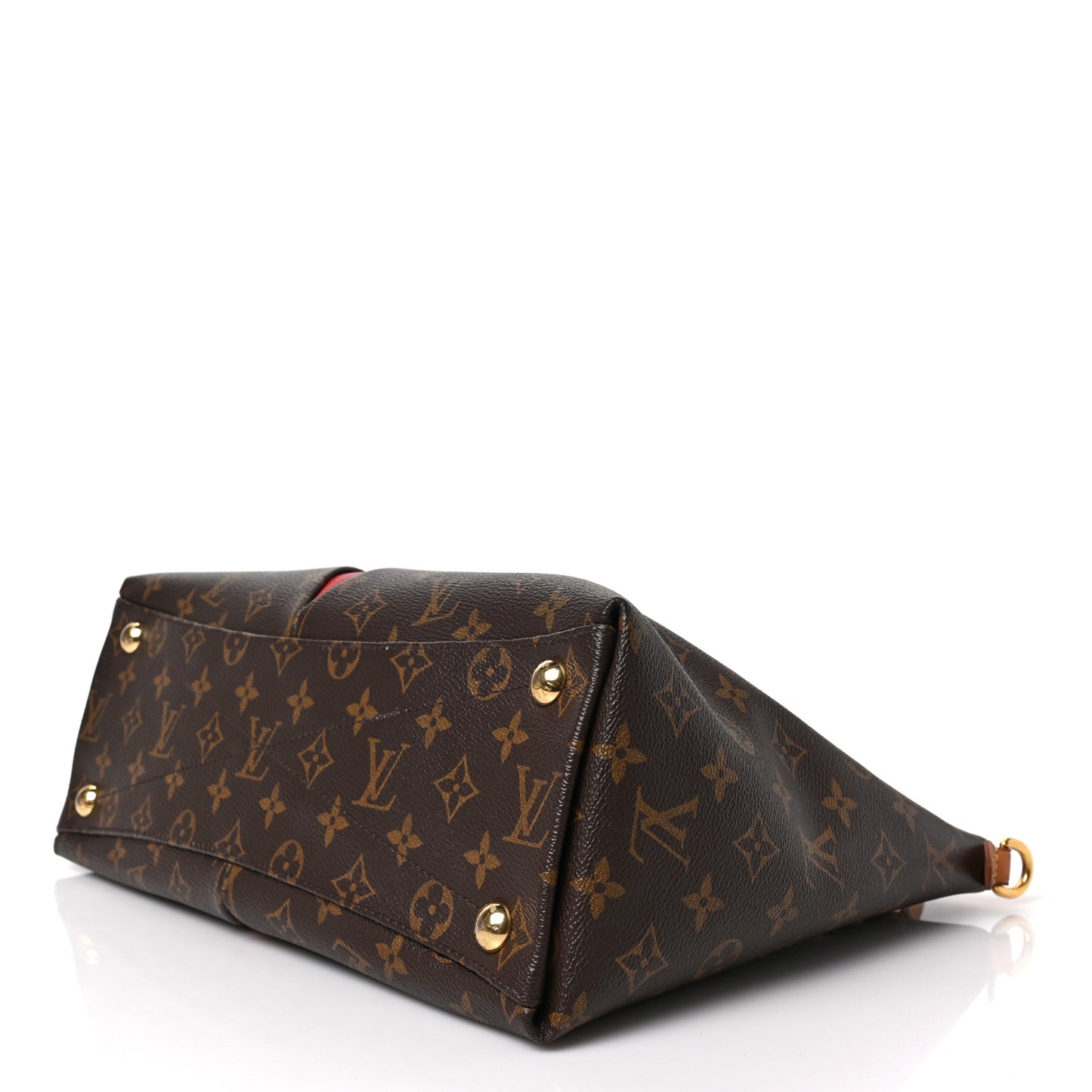 Monogram V Tote MM Cherry