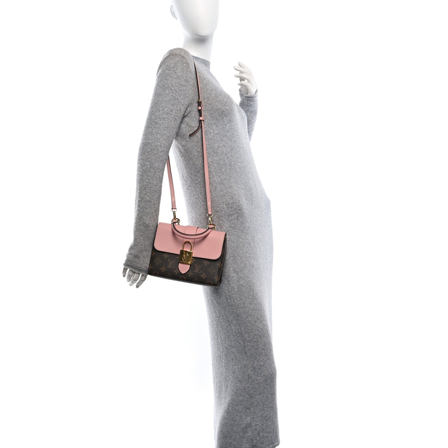 Monogram Locky BB Rose Poudre