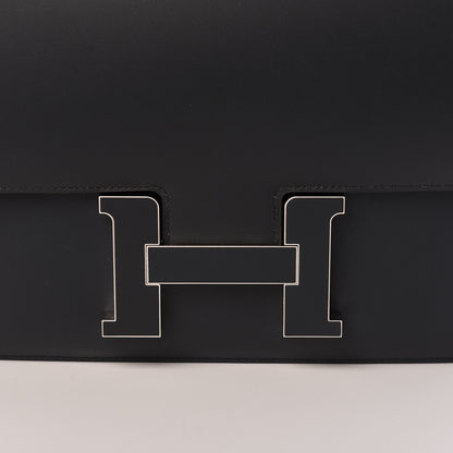 Hermes Veau Sombrero Constance Cartable 29 Bleu Obscur 8 of 13