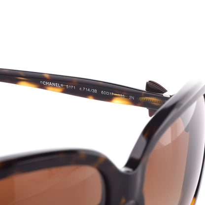 Chanel CC Bow Sunglasses 5171 Tortoise 6 of 8