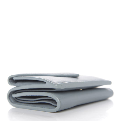Balenciaga Calfskin Mini Papier Wallet Cyclade 3 of 6