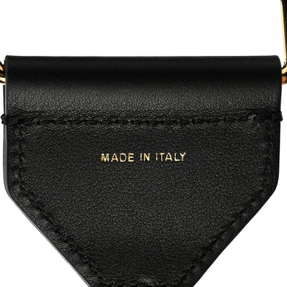 Fendi Ribbon Vitello Seta FF 1974 Adjustable Strap You Black 5 of 5