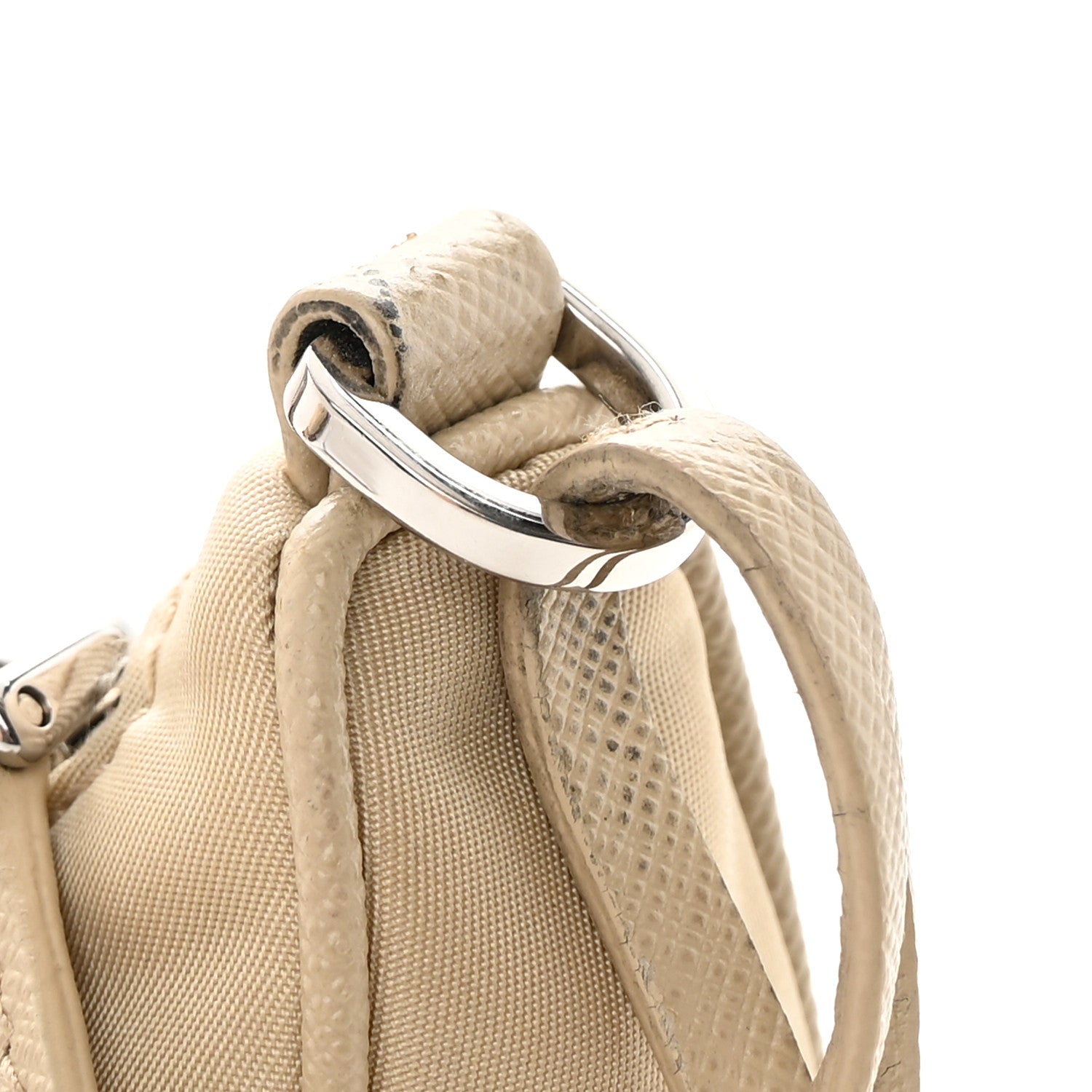 Prada Re-Nylon Saffiano Re-Edition 2005 Shoulder Bag Deserto 13 of 16