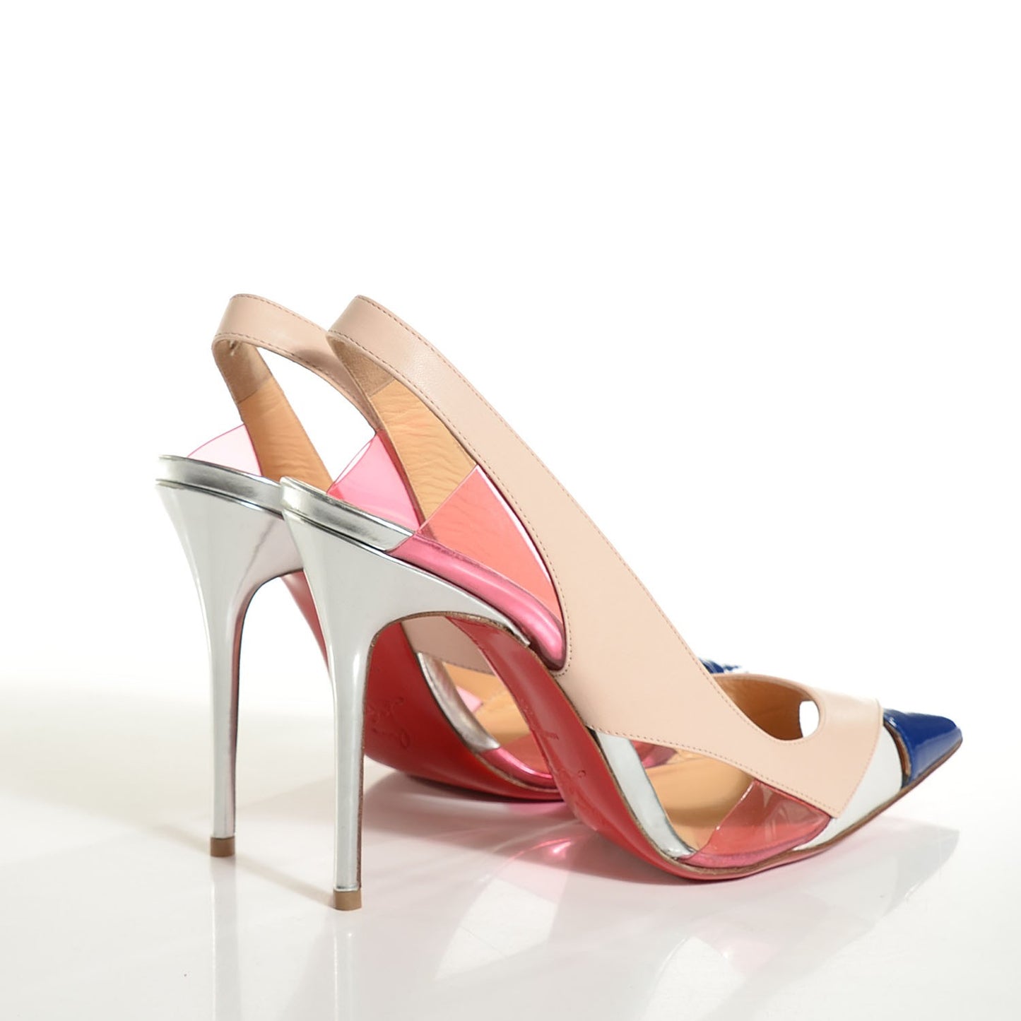 Patent PVC Air Chance 100 Pumps 37 Blue