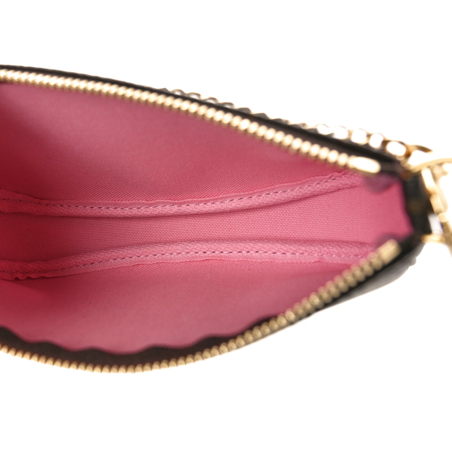 Monogram 2022 Christmas Animation Paris Mini Pochette Accessories Pink