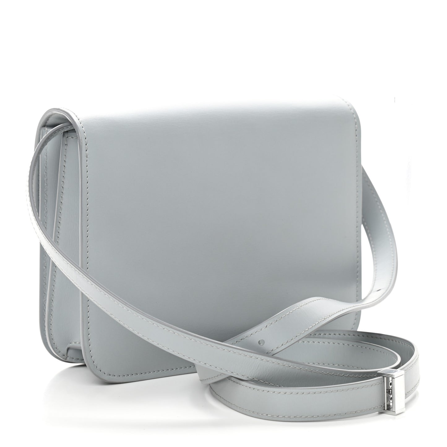 Box Calfskin Teen Classic Box Flap Bag Frost