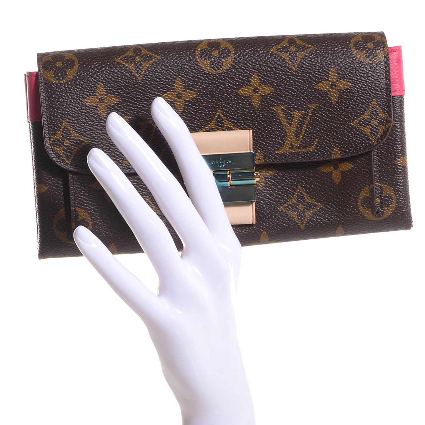 Monogram Elysee Wallet Pink