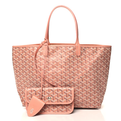 Goyard Iridescent Goyardine Saint Louis PM  Pearly Coral 3 of 10