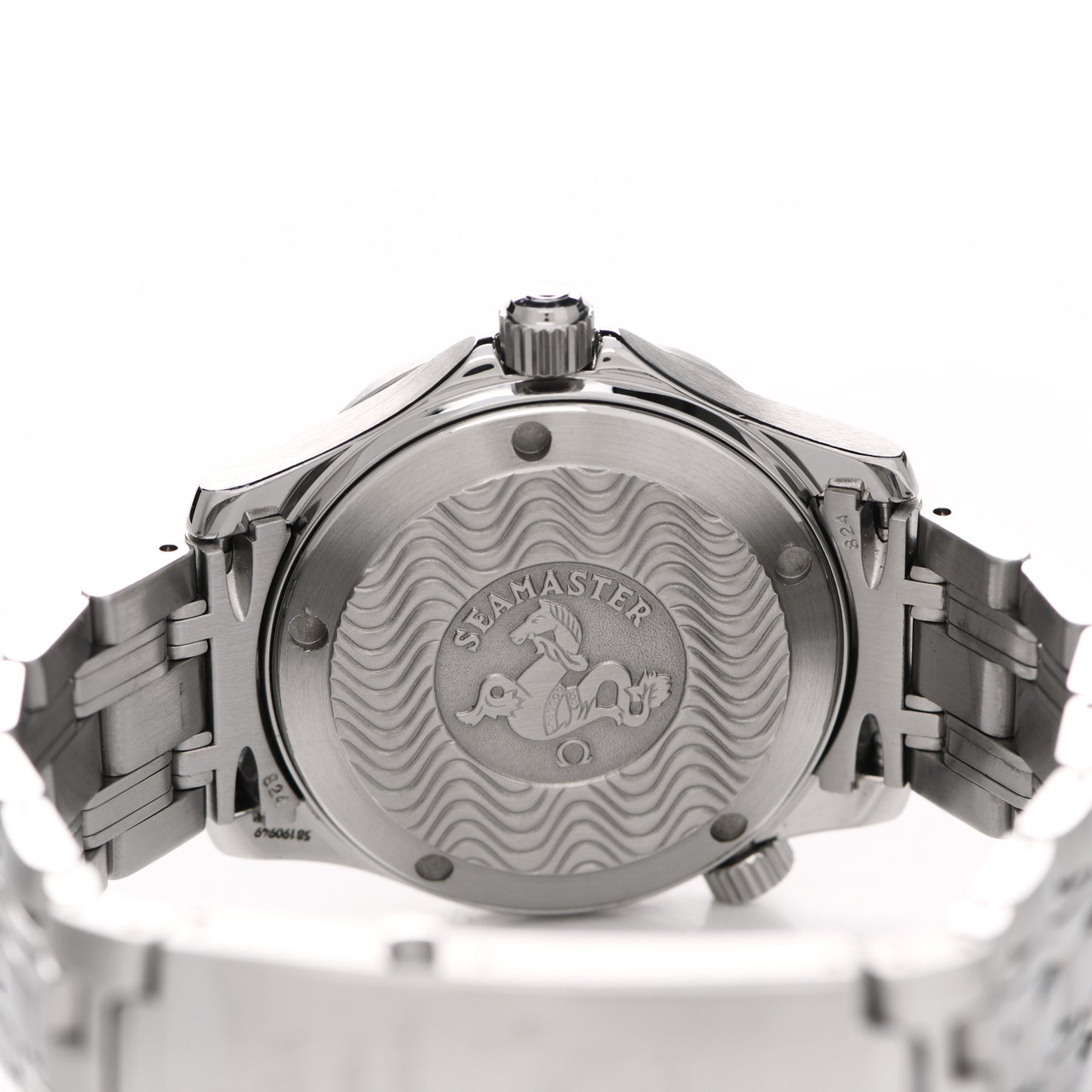 Stainless Steel 36mm Seamaster Professional Quartz Watch Blue 2065.80