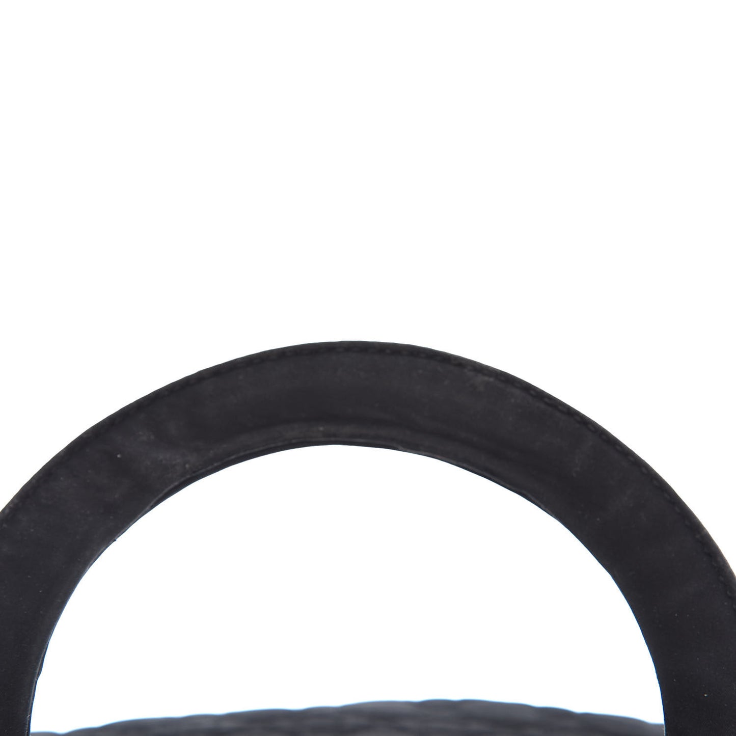 Nylon Cannage Medium Lady Dior Black