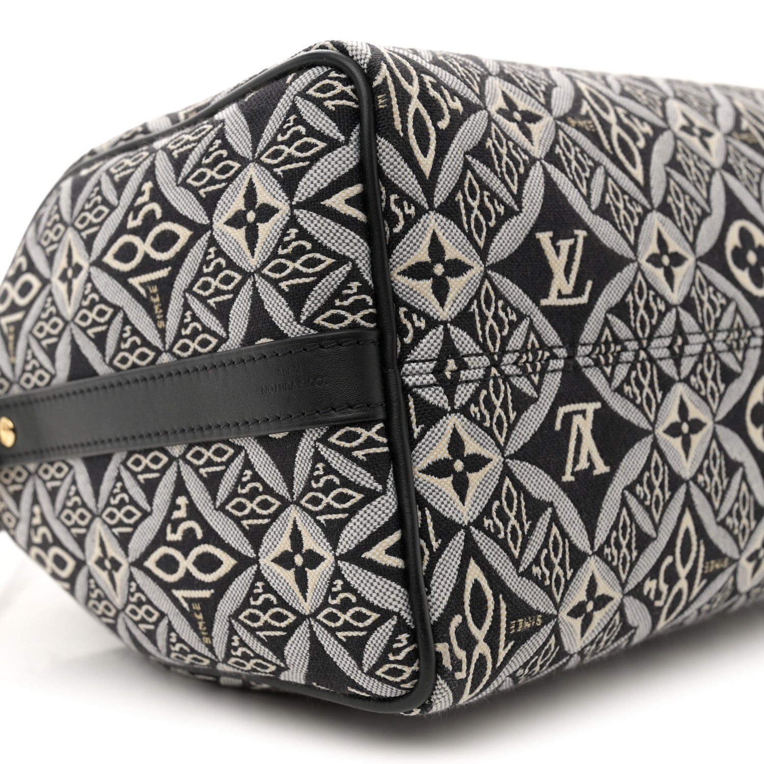 Louis Vuitton Jacquard Since 1854 Speedy Bandouliere 25 Grey 8 of 13