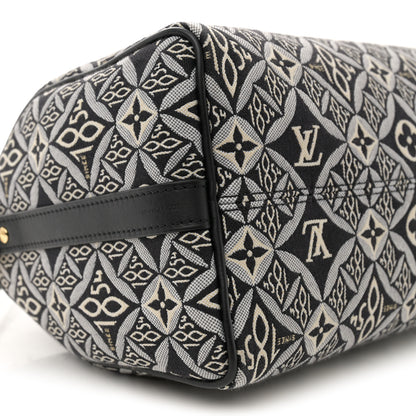 Louis Vuitton Jacquard Since 1854 Speedy Bandouliere 25 Grey 8 of 13