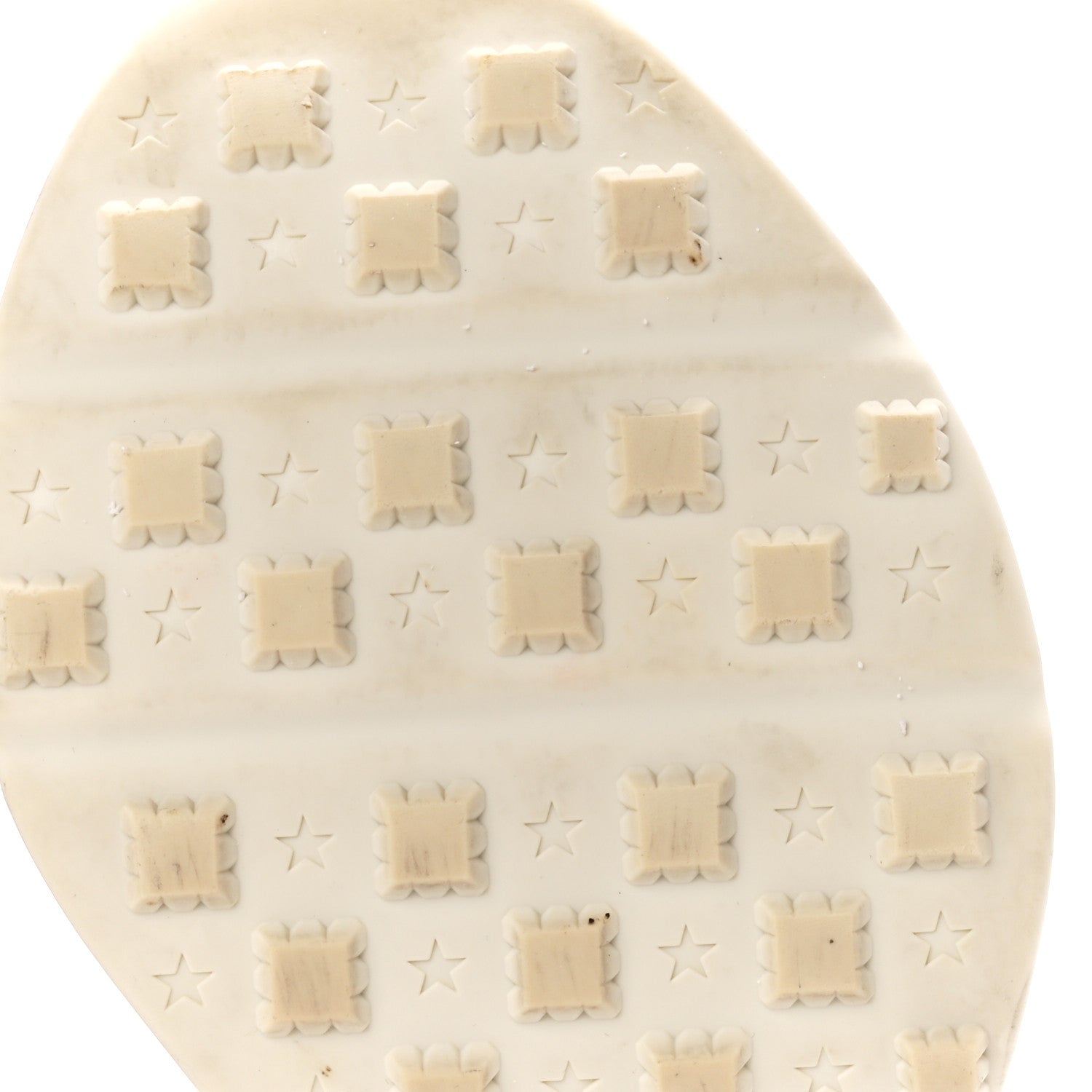 Gucci Calfskin Logo Womens Rhyton Sneakers 38 Ivory 9 of 12