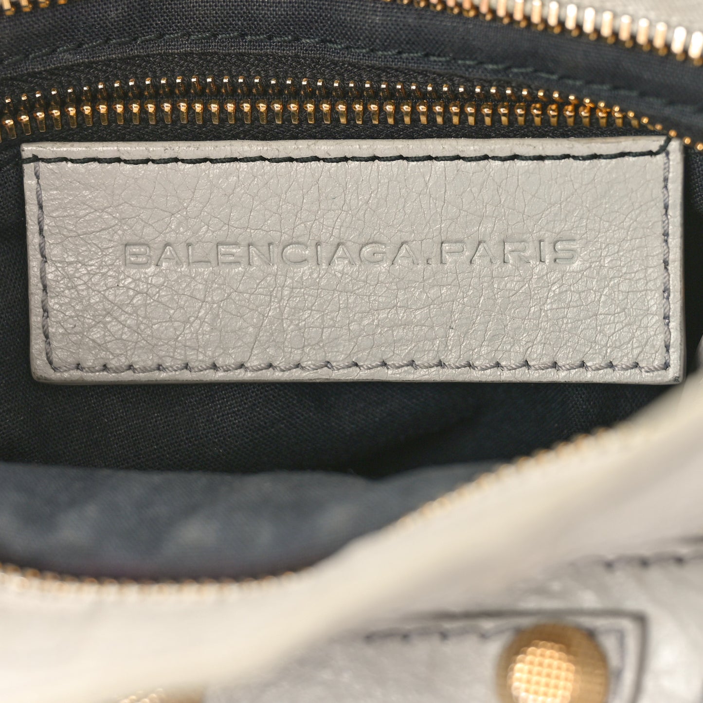 Agneau Giant 12 Gold Hardware Mini City Gris Melange