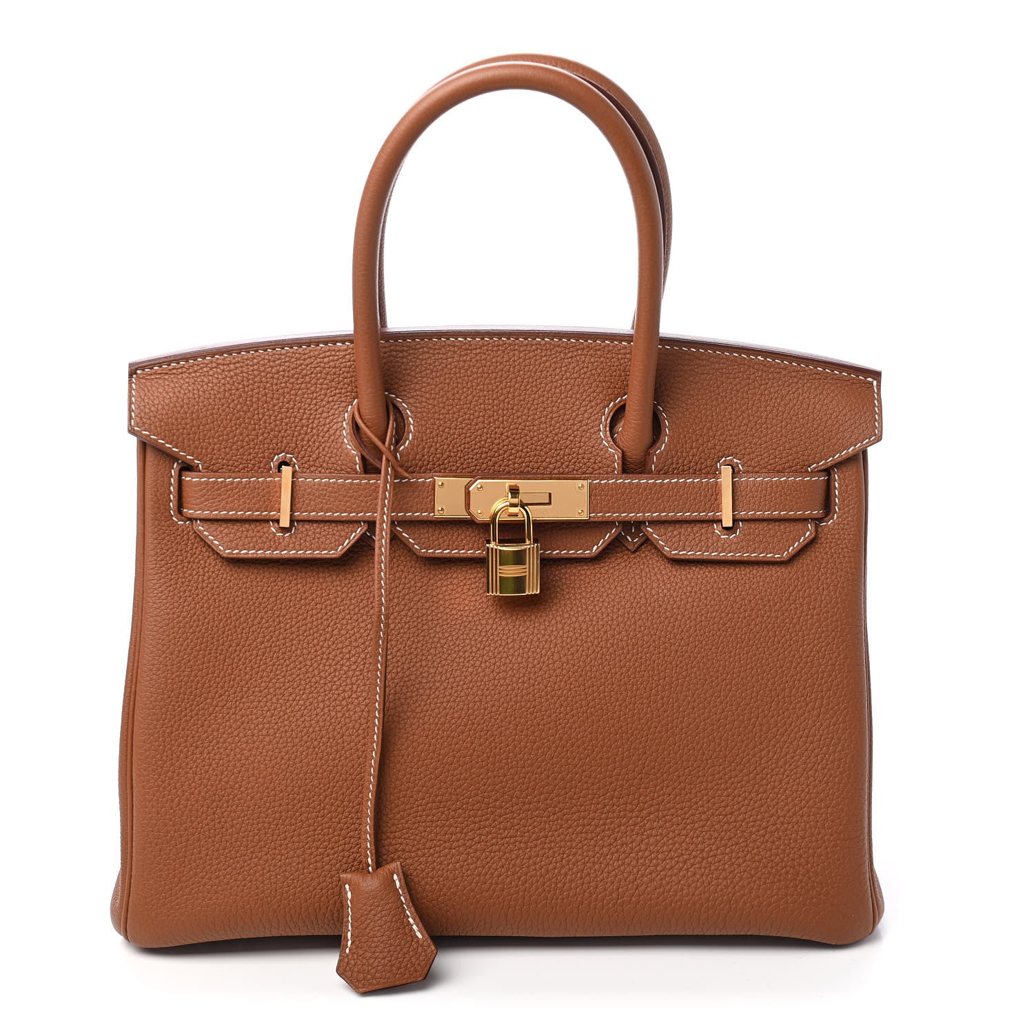 Hermes Togo Birkin 30 Gold 1 of 10