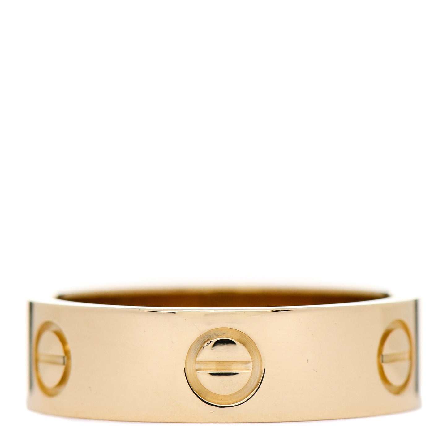 18K Yellow Gold 5.5mm LOVE Ring 57 8