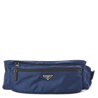 Prada Tessuto Nylon Montagna Belt Bag Royal 1 of 8