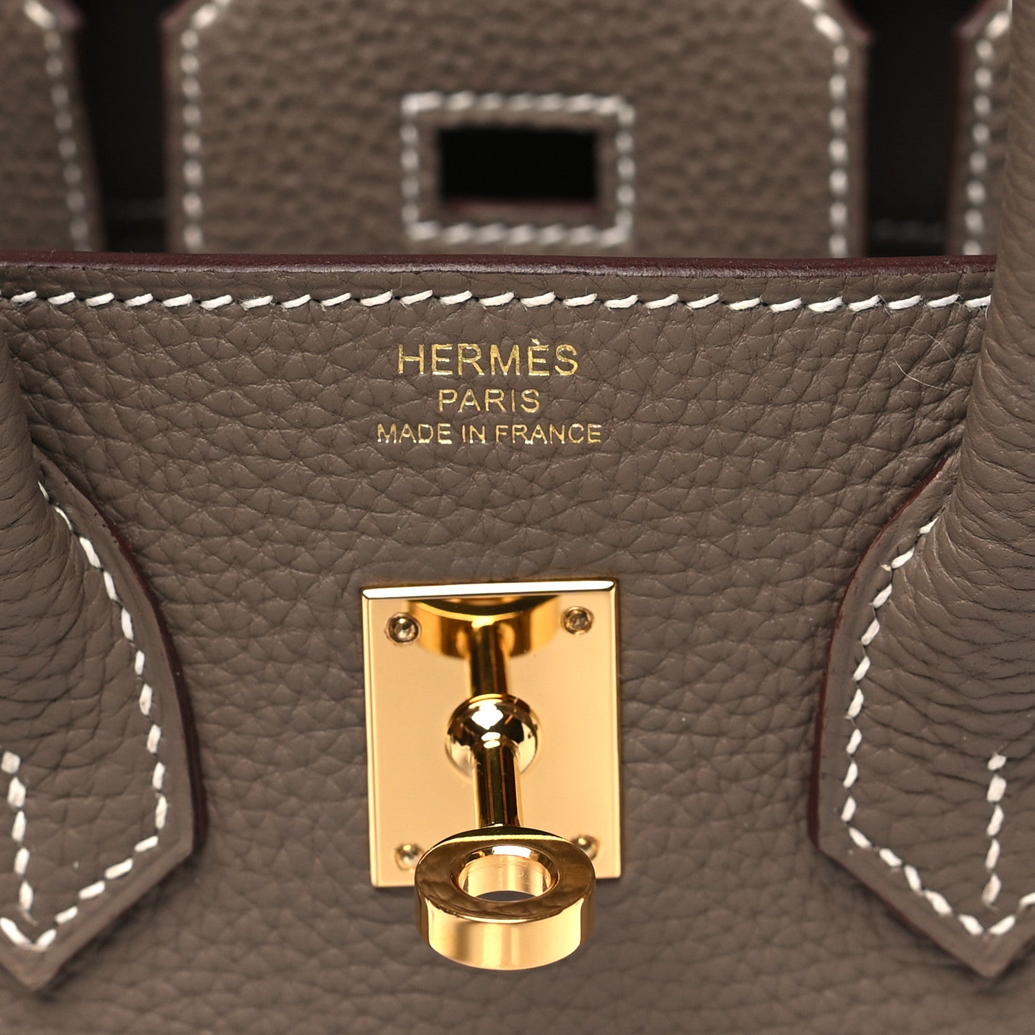 Hermes Togo Birkin 25 Etoupe 6 of 11