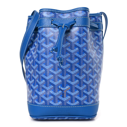 Goyard Goyardine Petit Flot Bucket Bag PM Sky Morning 1 of 7