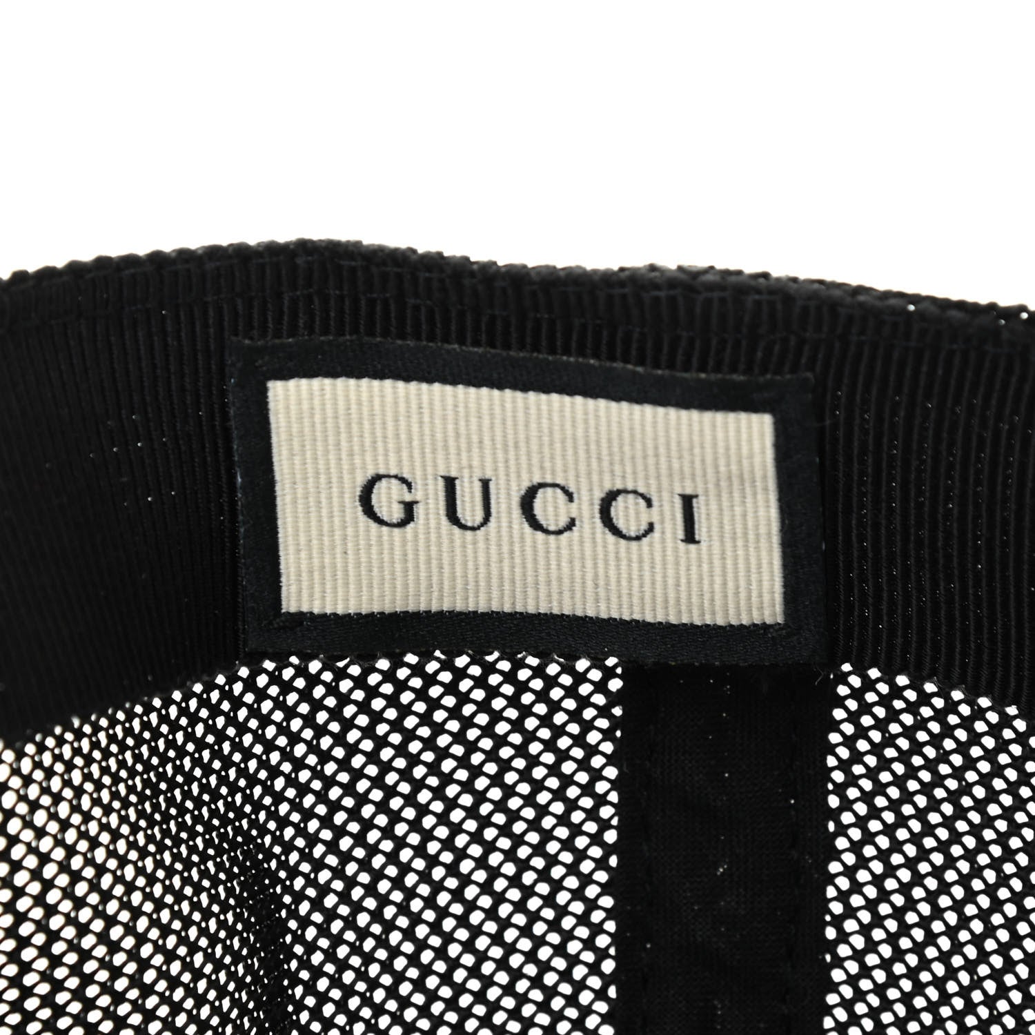 Gucci Nylon Monogram Baseball Hat L Black 8 of 9