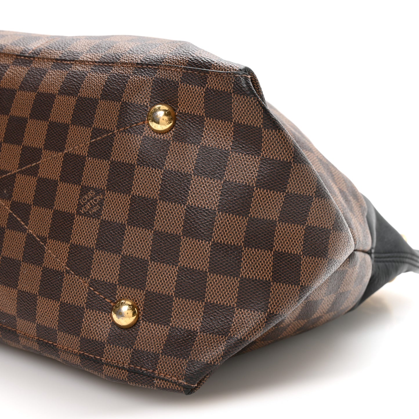 Damier Ebene Calfskin Maida Black