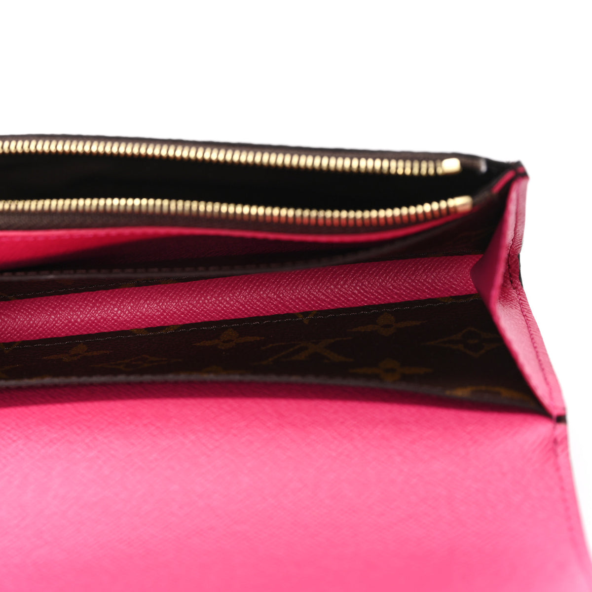 Louis Vuitton Monogram Emilie Wallet Hot Pink 5 of 7